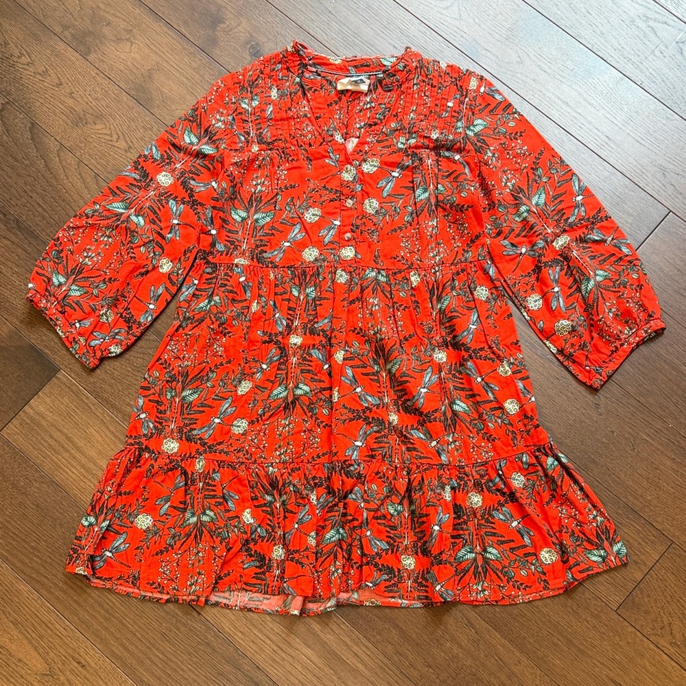 Anthropologie x Kelly Louise Judd Flannel Sleep Mini Dress Size XS C22-012